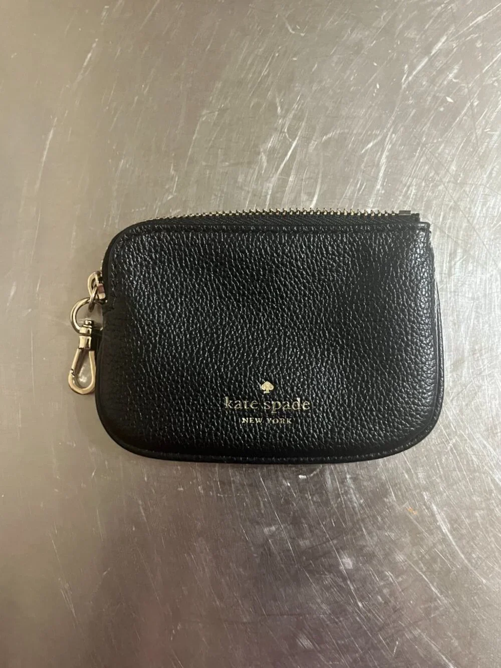 KATE SPADE black pebbled rosie north south crossbody bag